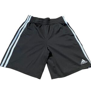 Adidas Black Athletic Shorts Youth Large 10–12